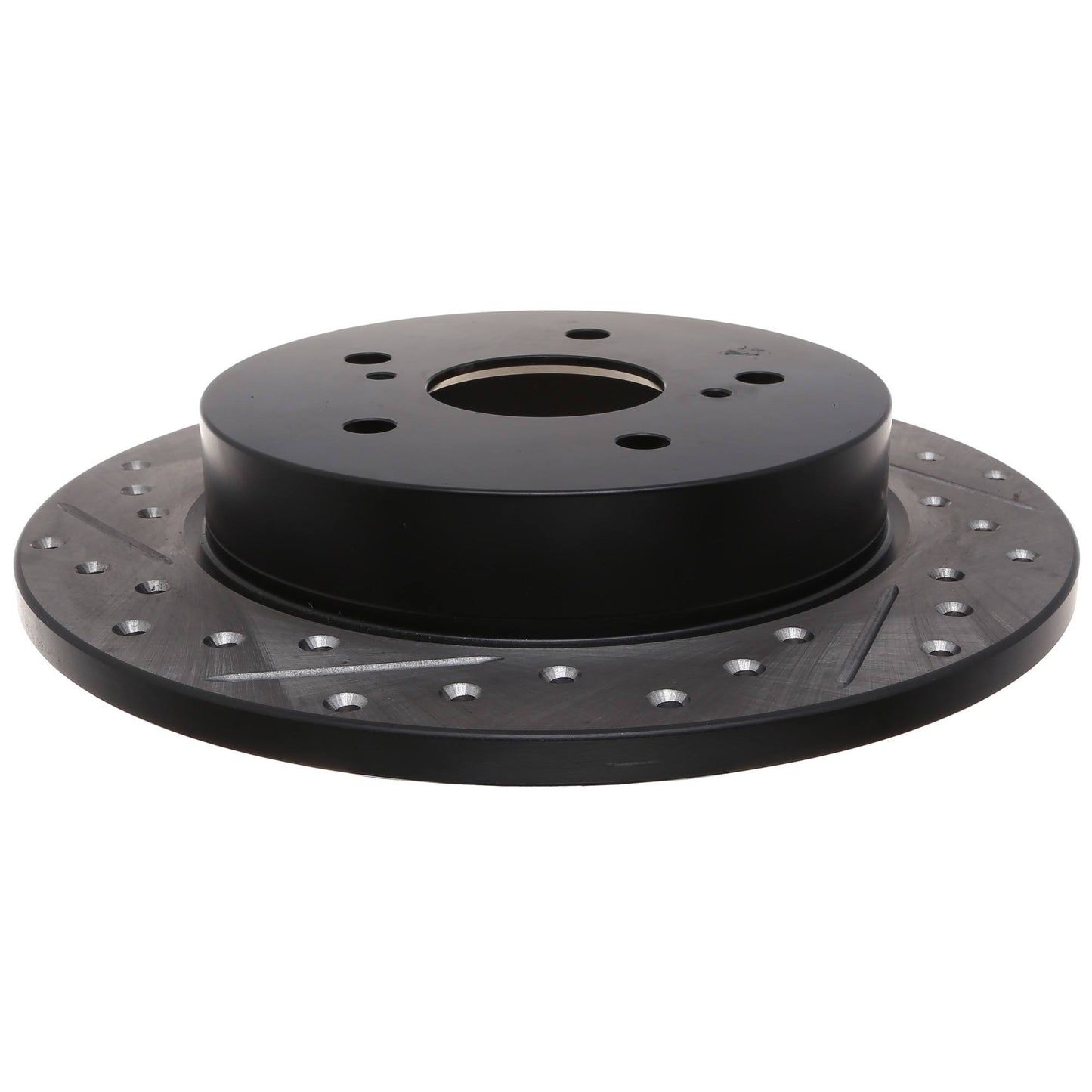 StopTech Sport Drilled/Slotted Brake Rotor; Rear Right