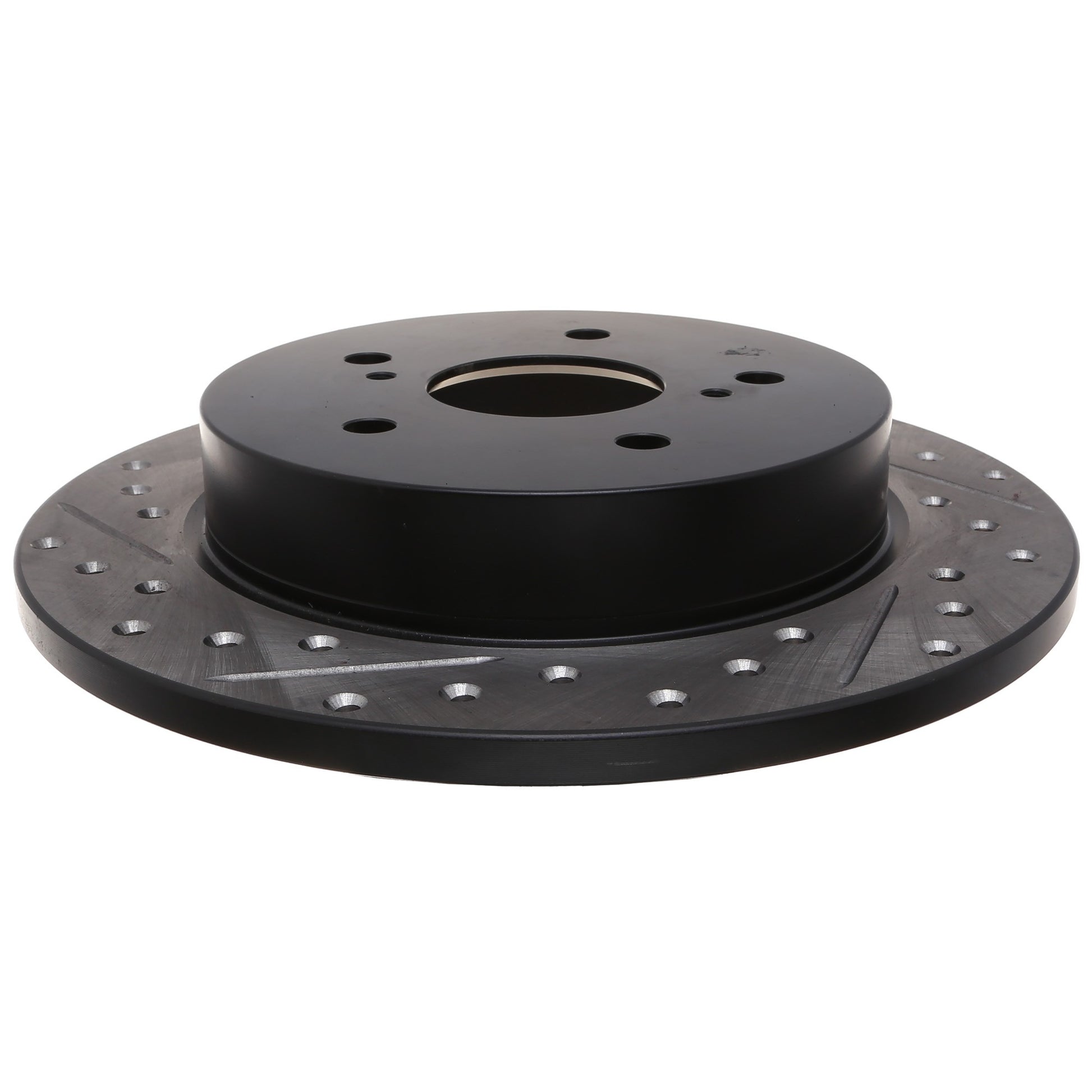 StopTech Sport Drilled/Slotted Brake Rotor; Rear Right
