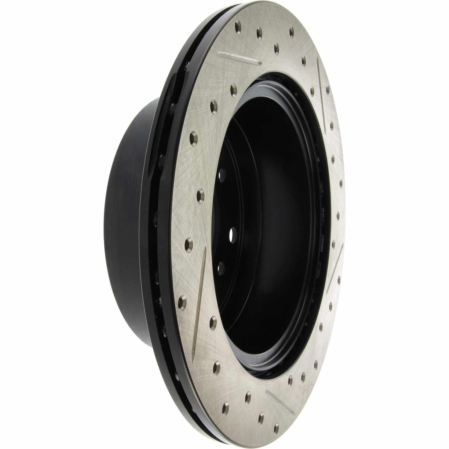 StopTech Sport Drilled/Slotted Brake Rotor; Rear Right