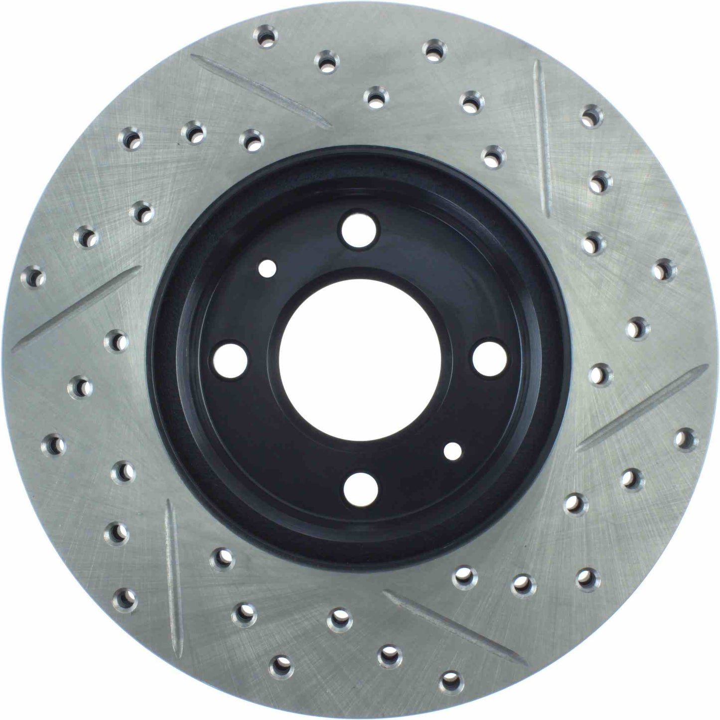 StopTech  Sport Drilled/Slotted Brake Rotor; Front Right