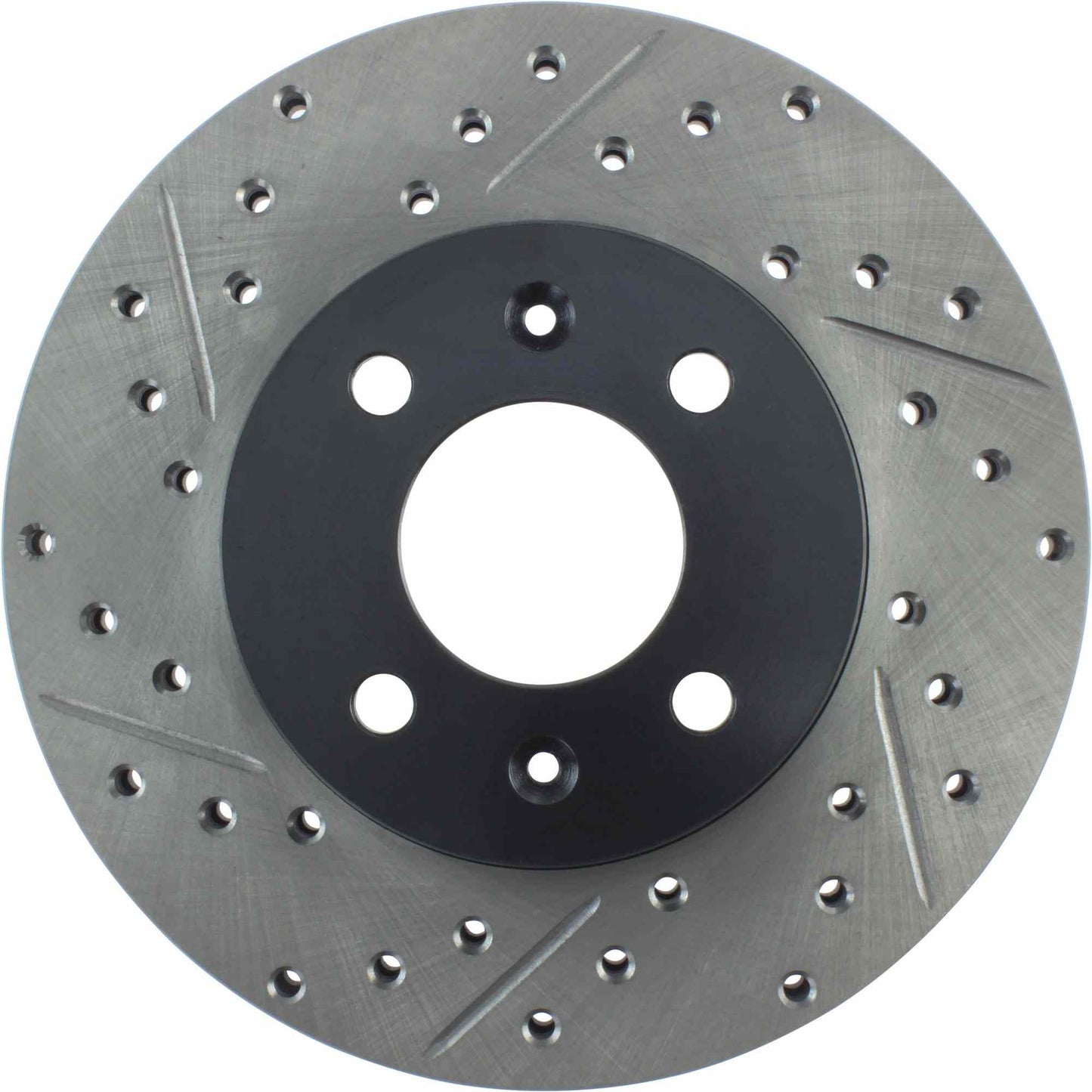 StopTech  Sport Drilled/Slotted Brake Rotor; Front Right