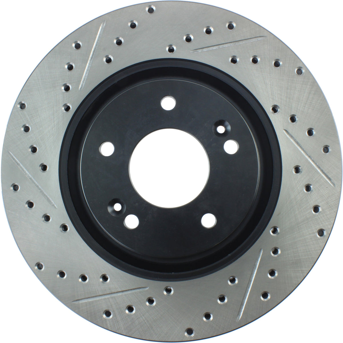 StopTech  Sport Drilled/Slotted Brake Rotor; Front Right