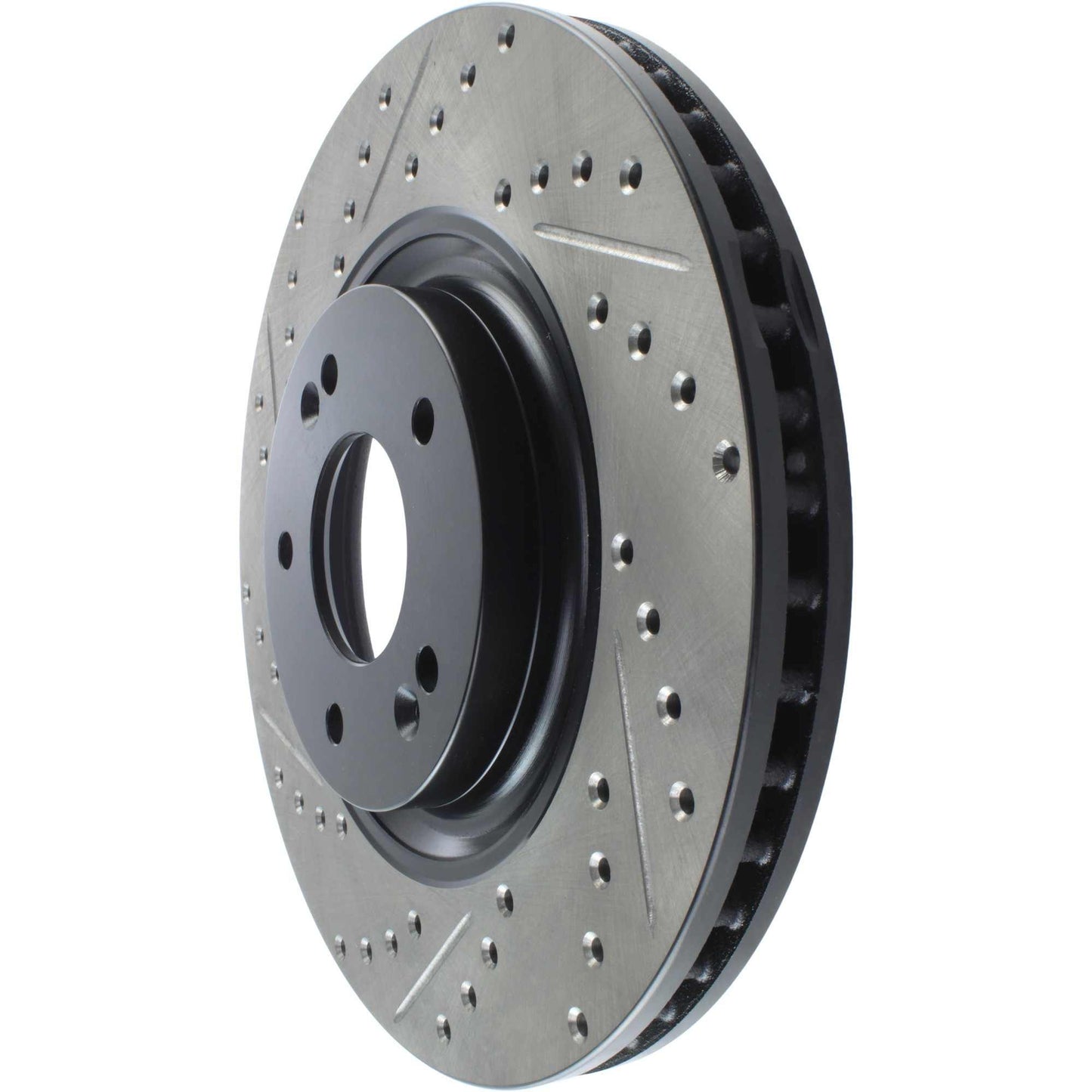 StopTech  Sport Drilled/Slotted Brake Rotor; Front Right