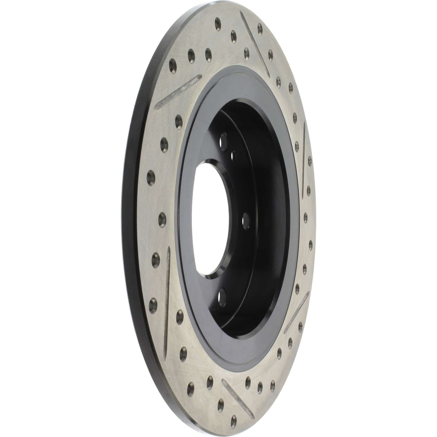 StopTech 13-18 Kia Optima SportStop Slotted & Drilled Rear Right Rotor 127.50029R