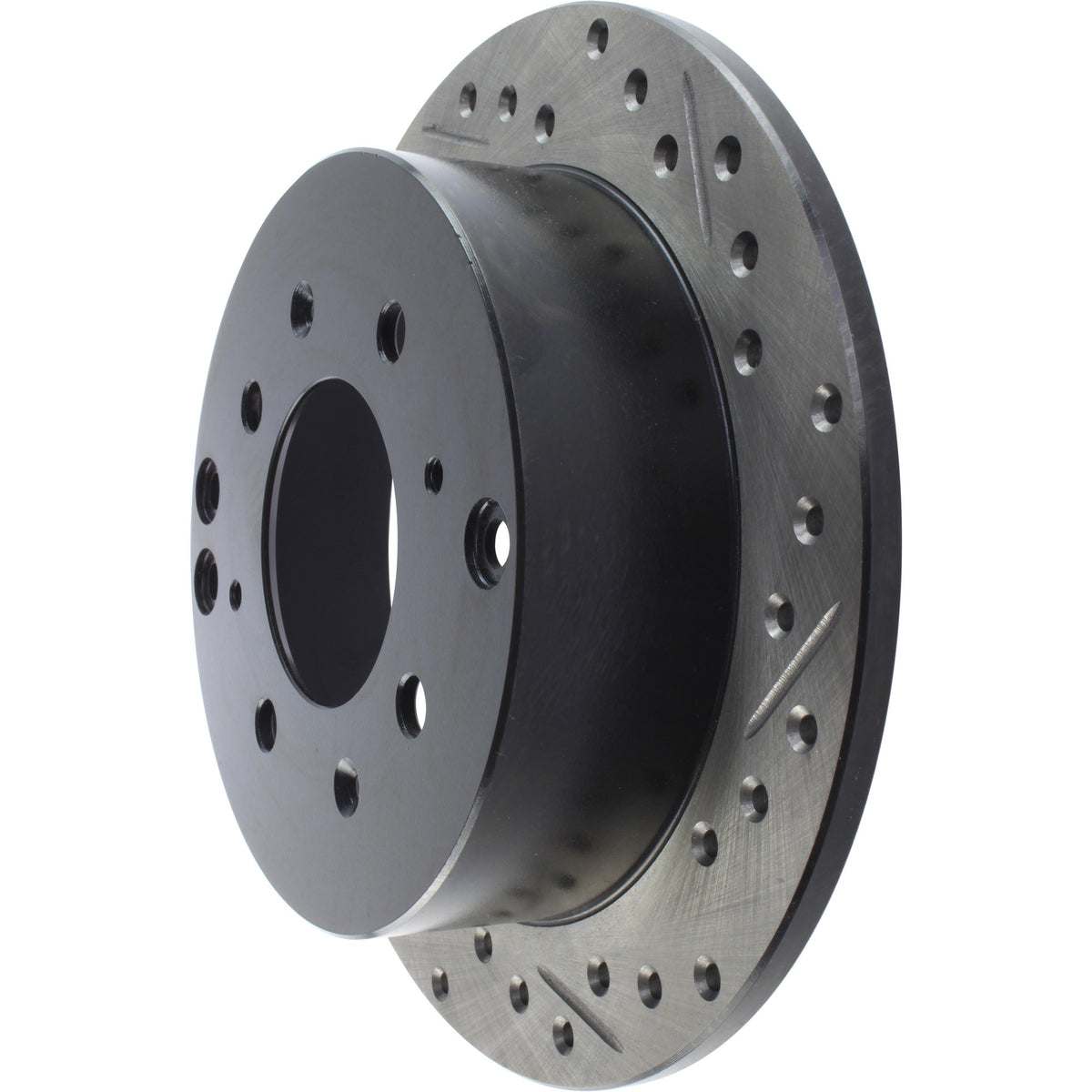 StopTech Sport Drilled/Slotted Brake Rotor; Rear Left