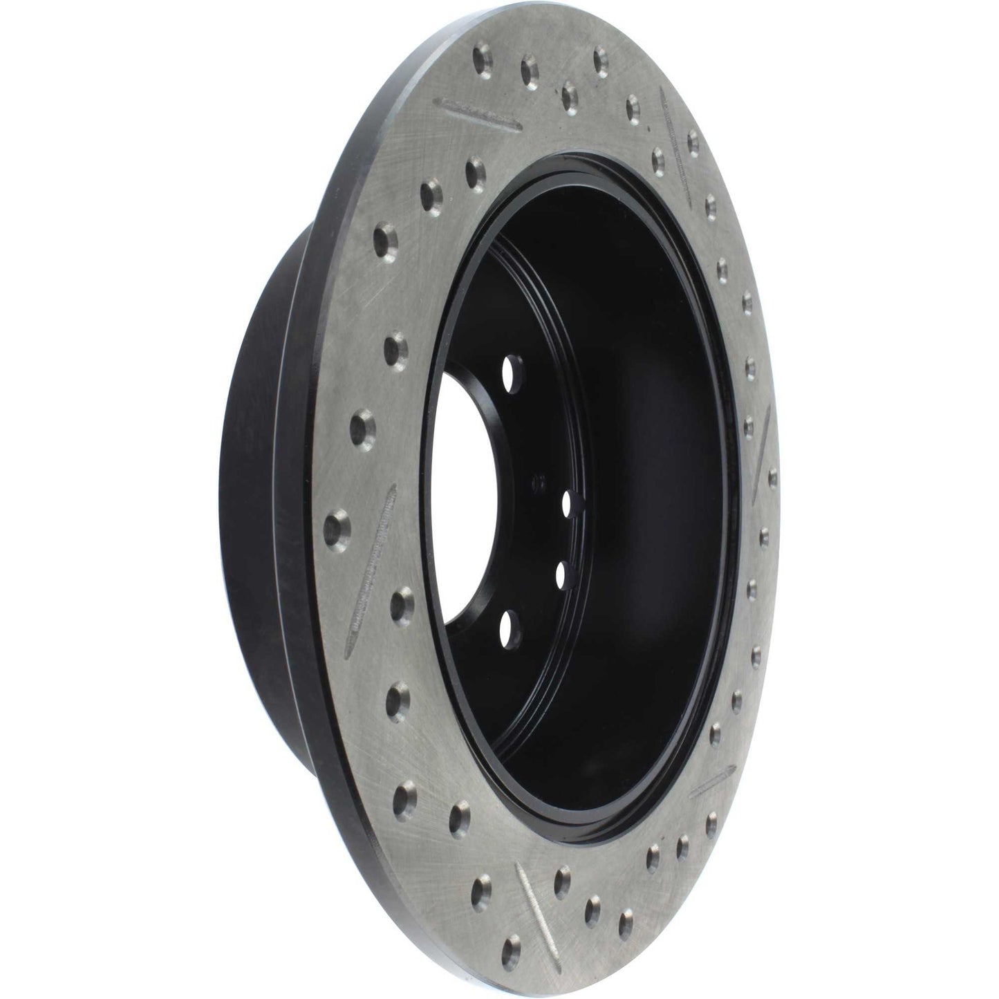 StopTech Sport Drilled/Slotted Brake Rotor; Rear Right