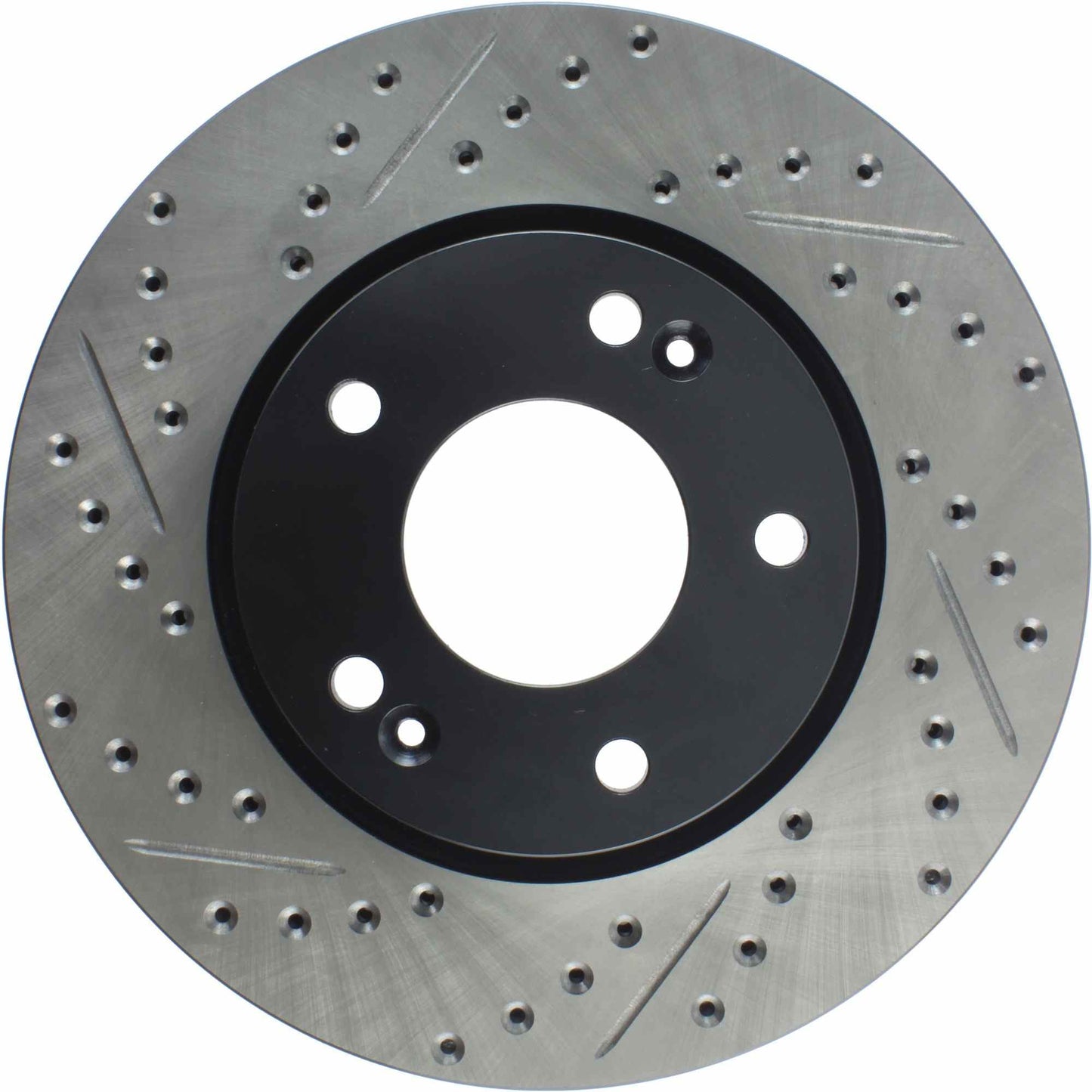 StopTech  Sport Drilled/Slotted Brake Rotor; Front Right