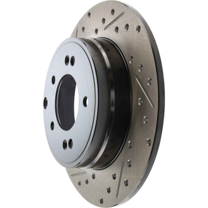 StopTech Sport Drilled/Slotted Brake Rotor; Rear Right