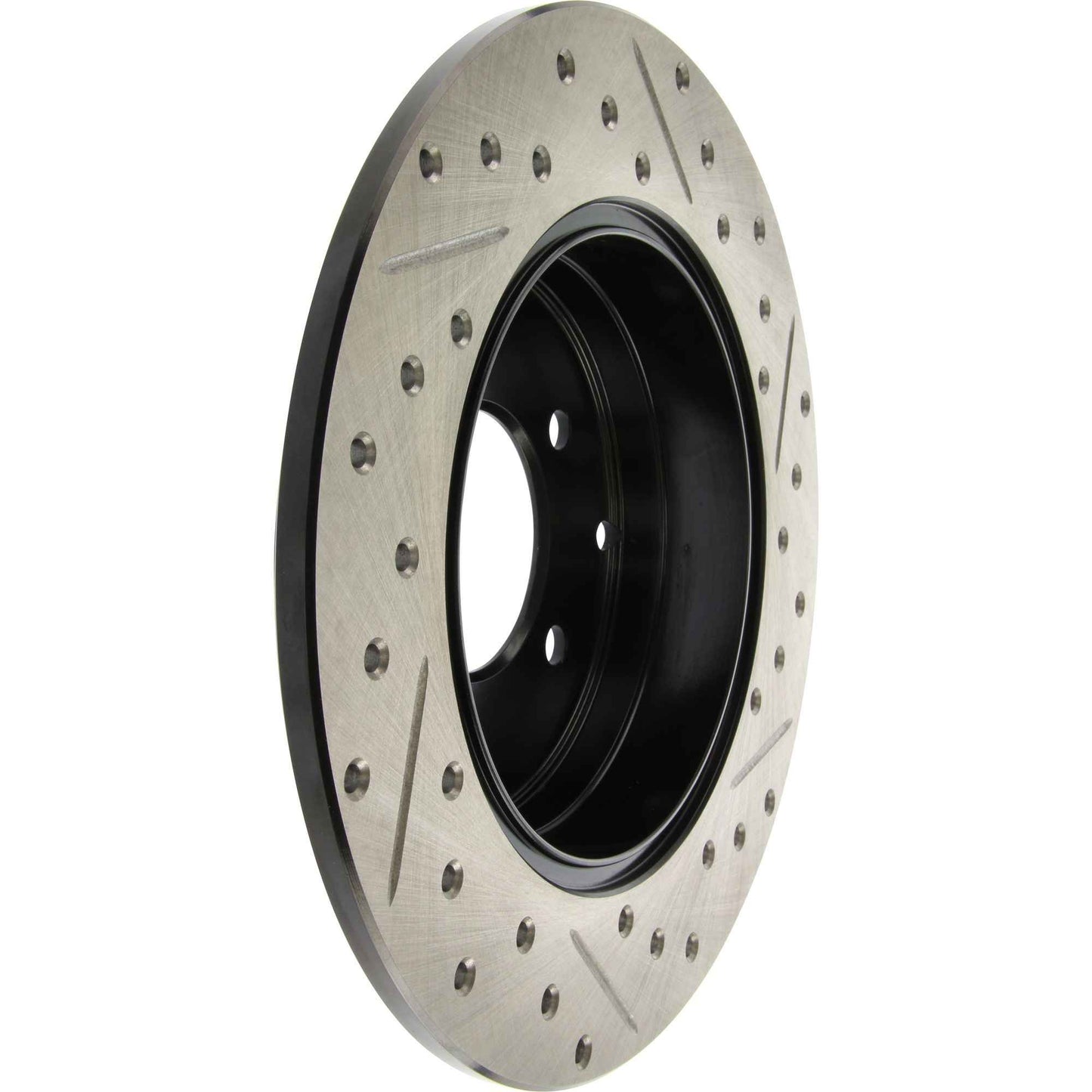 StopTech Sport Drilled/Slotted Brake Rotor; Rear Right