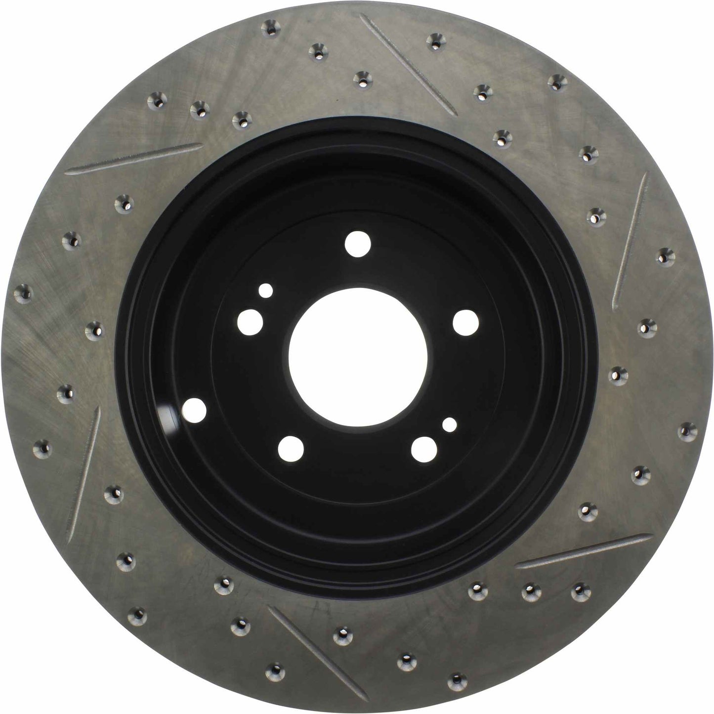 StopTech Sport Cryo Drilled/Slotted Brake Rotor; Rear Right