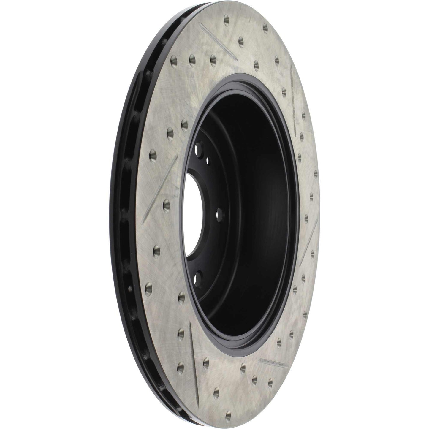 StopTech Sport Cryo Drilled/Slotted Brake Rotor; Rear Right