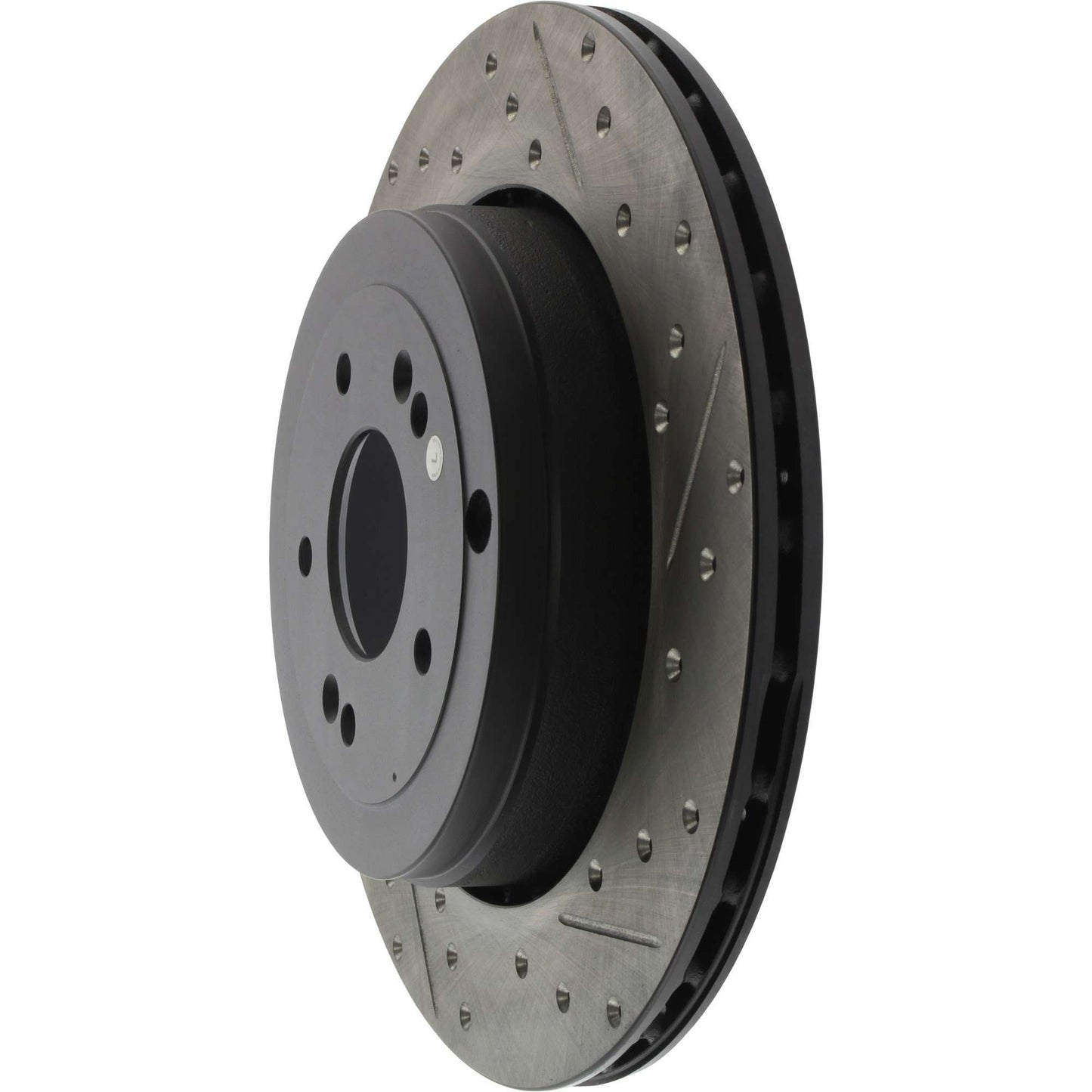 StopTech 10 Hyundai Genesis Coupe w/ Factory Brembo Slotted & Drilled Left Rear Rotor 127.51035L