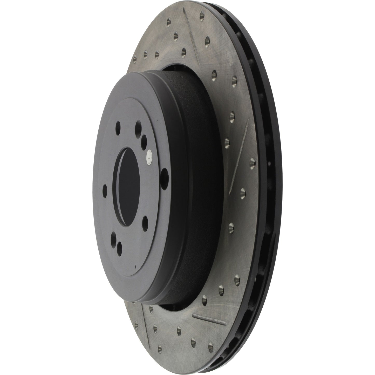 StopTech 10 Hyundai Genesis Coupe w/ Factory Brembo Slotted & Drilled Left Rear Rotor 127.51035L