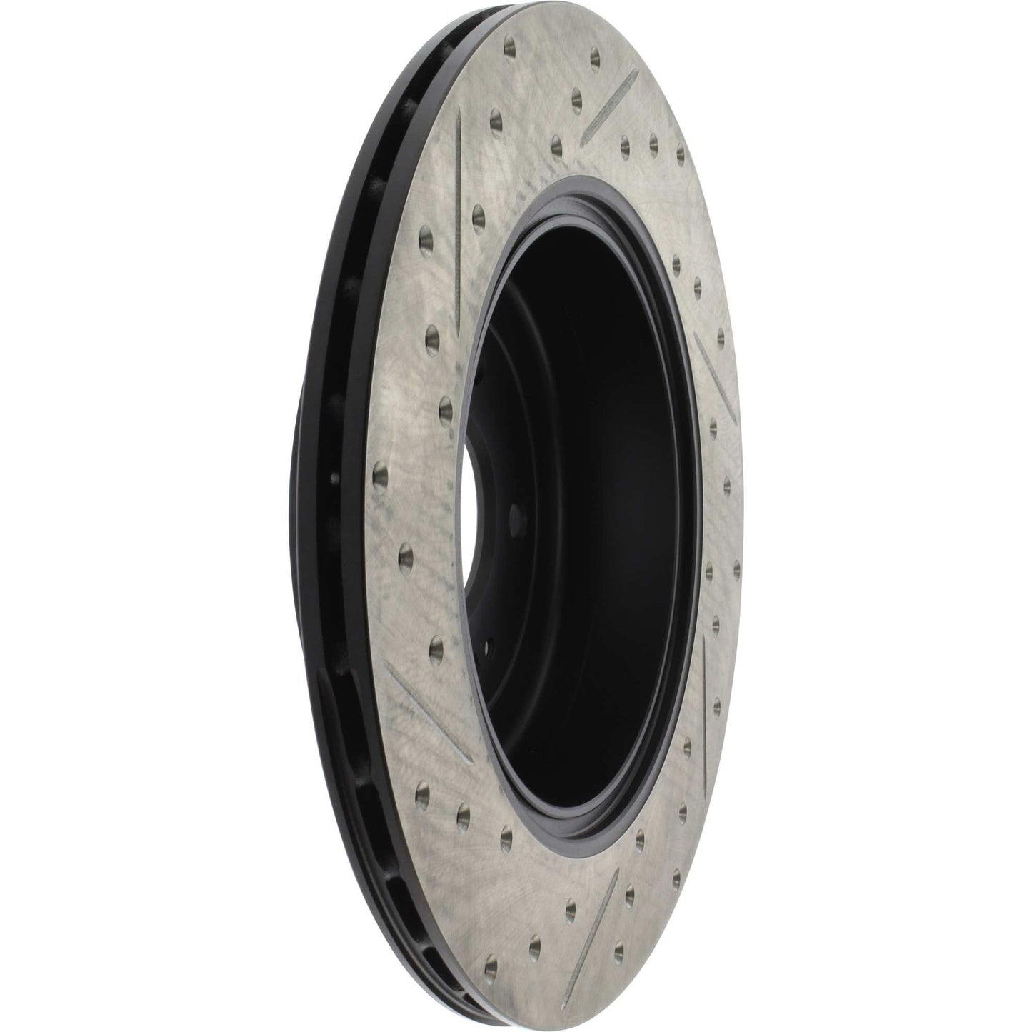 StopTech 10 Hyundai Genesis Coupe w/ Factory Brembo Slotted & Drilled Left Rear Rotor 127.51035L