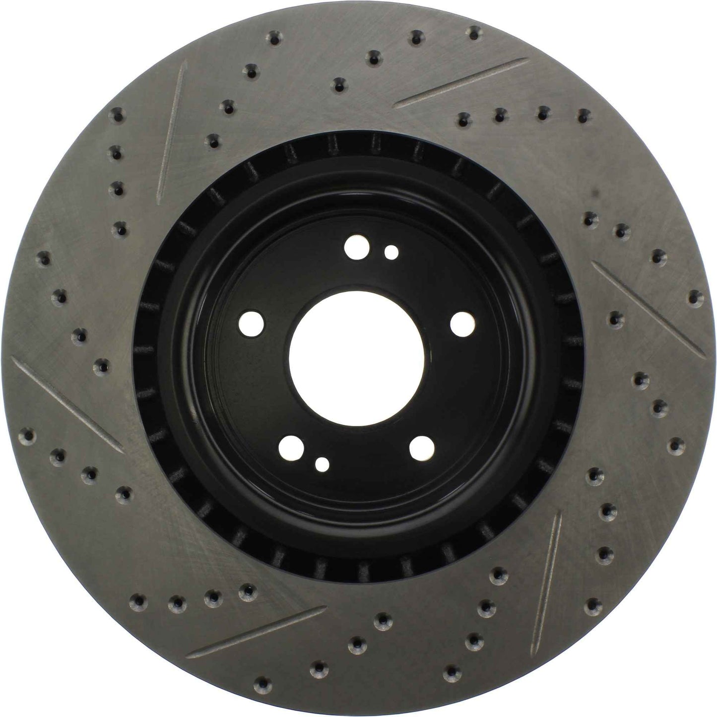 StopTech 10 Hyundai Genesis Coupe w/ Factory Brembo Slotted & Drilled Left Front Rotor 127.51036L