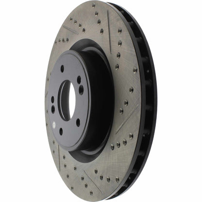 StopTech 10 Hyundai Genesis Coupe w/ Factory Brembo Slotted & Drilled Left Front Rotor 127.51036L