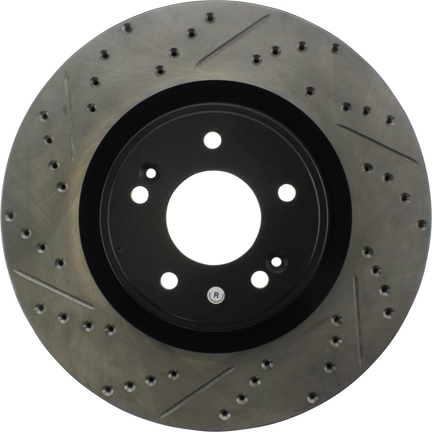 StopTech 10 Hyundai Genesis Coupe w/ Factory Brembo Slotted & Drilled Right Front Rotor 127.51036R