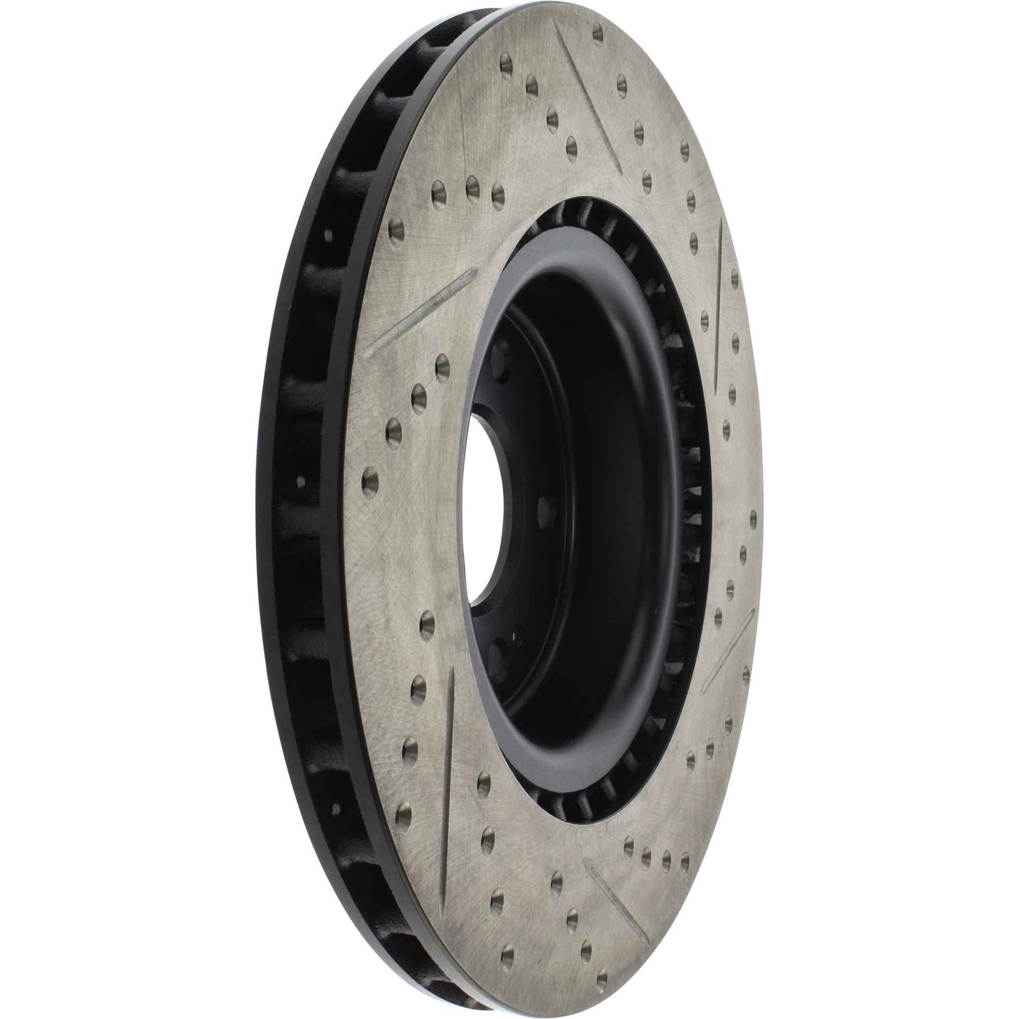 StopTech 10 Hyundai Genesis Coupe w/ Factory Brembo Slotted & Drilled Right Front Rotor 127.51036R