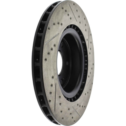 StopTech 10 Hyundai Genesis Coupe w/ Factory Brembo Slotted & Drilled Right Front Rotor 127.51036R