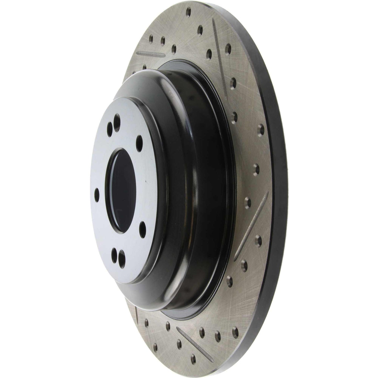 StopTech Sport Drilled/Slotted Brake Rotor; Rear Left