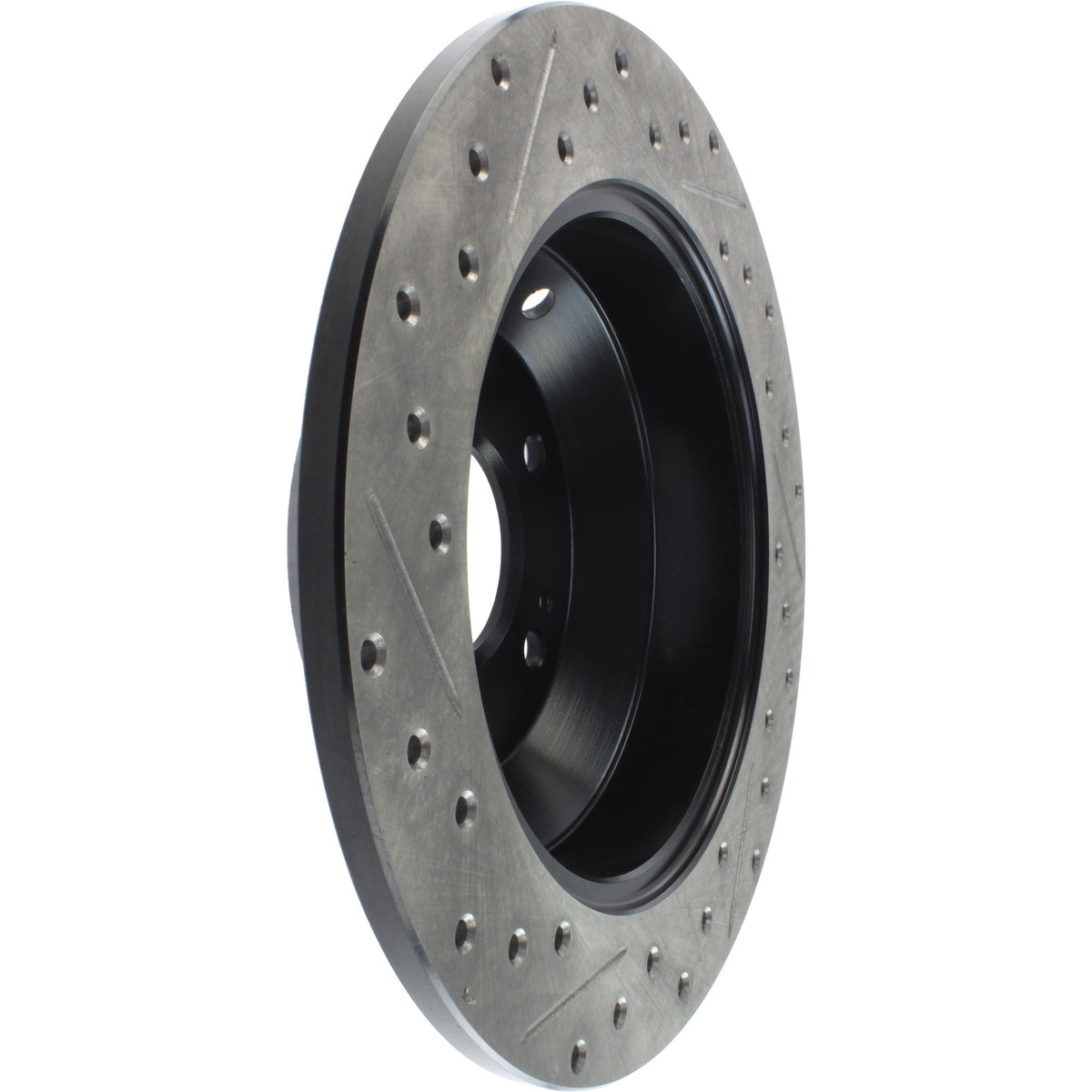 StopTech Sport Drilled/Slotted Brake Rotor; Rear Left