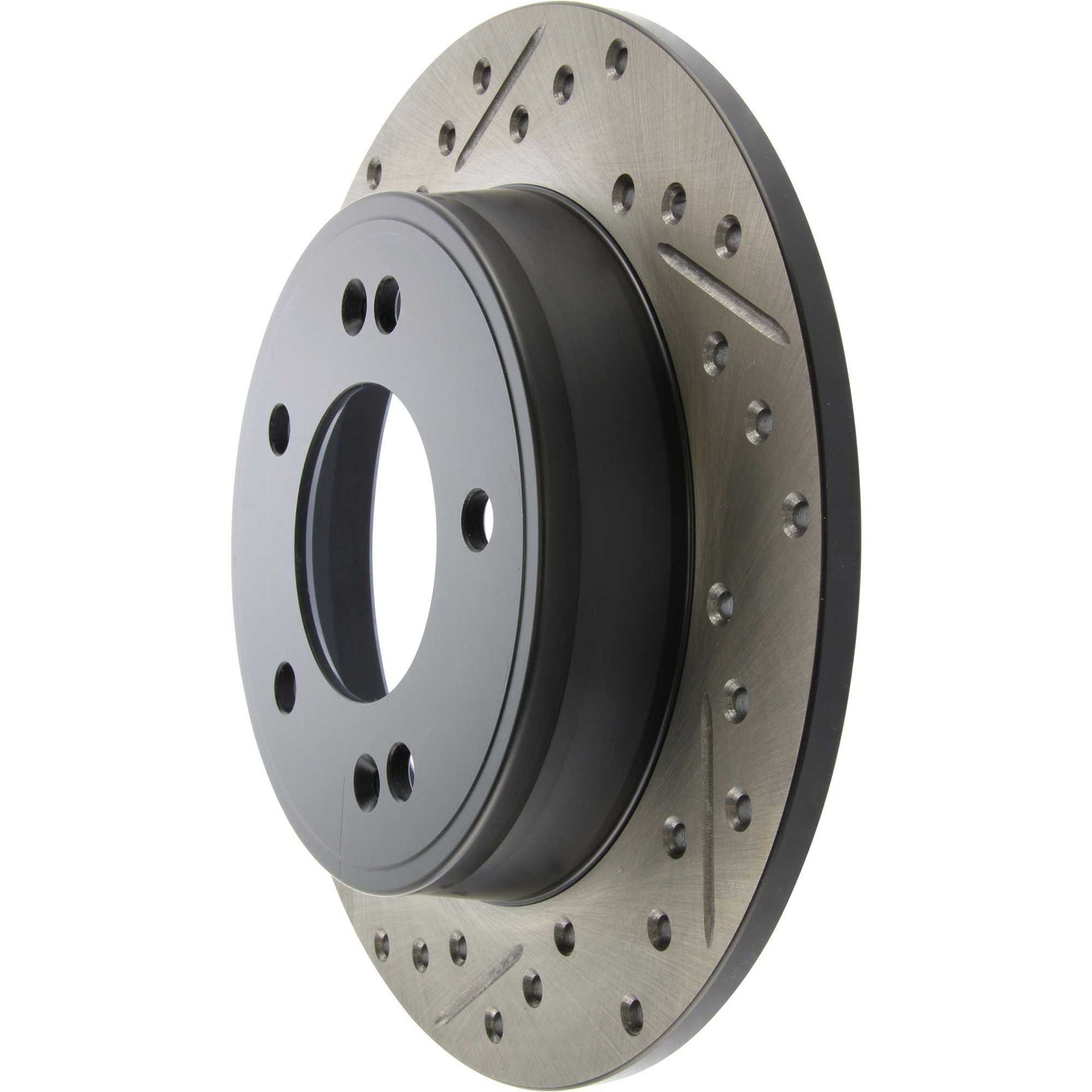 StopTech Sport Drilled/Slotted Brake Rotor; Rear Right