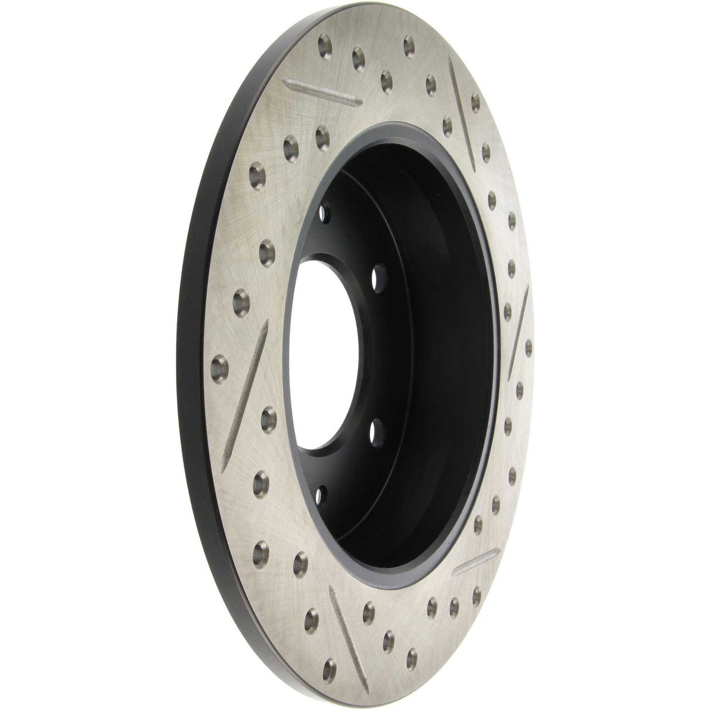 StopTech Sport Drilled/Slotted Brake Rotor; Rear Right