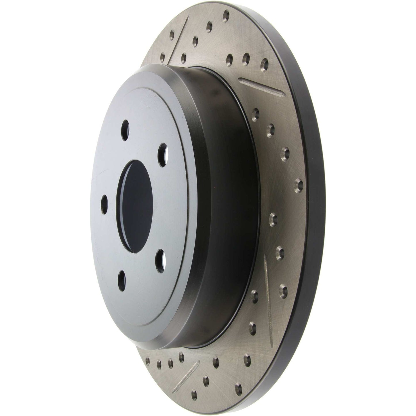 StopTech Sport Drilled/Slotted Brake Rotor; Rear Right