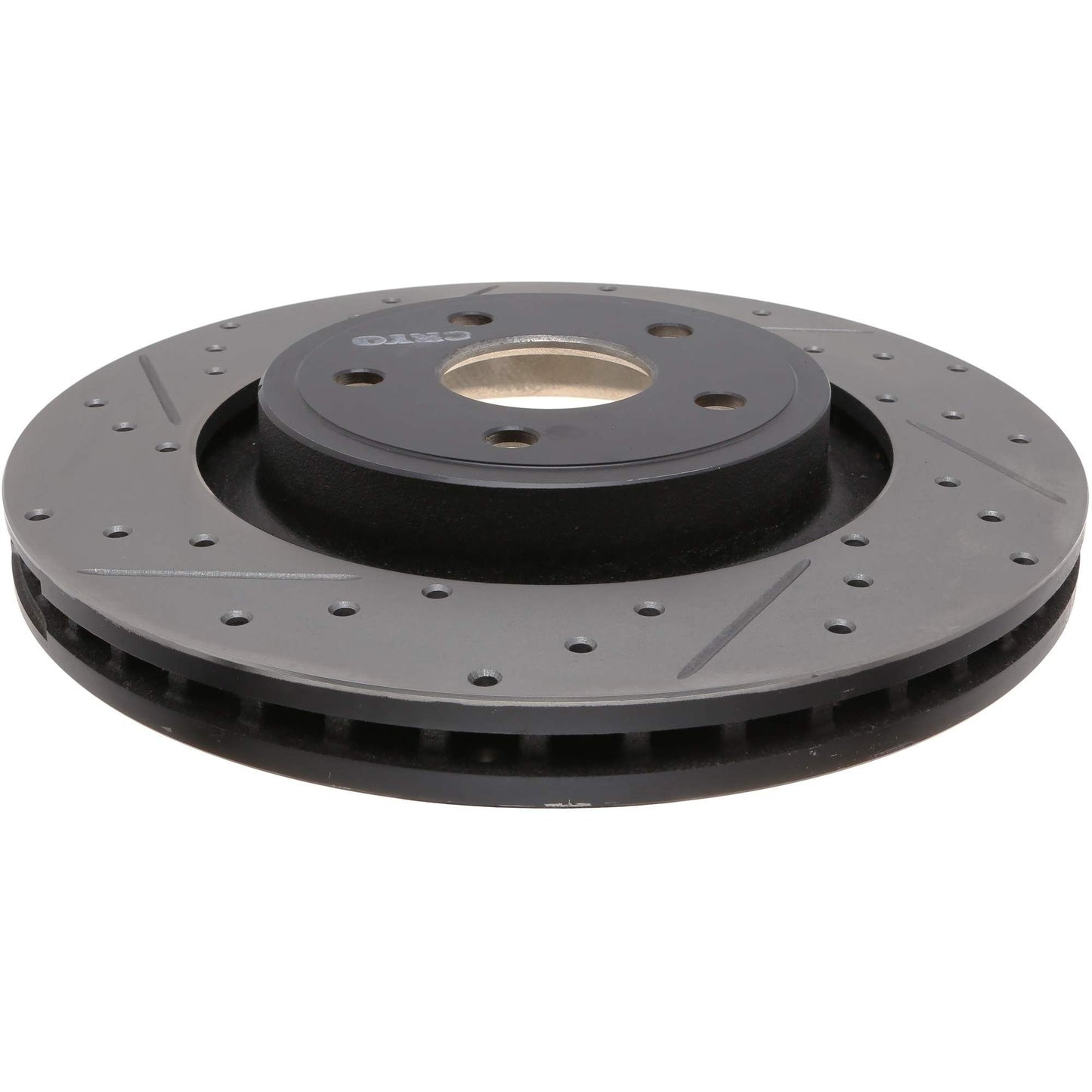 StopTech 06-10 Jeep Grand Cherokee SRT-8 Cryo Slotted & Drilled Front Right Rotor 127.58003CR