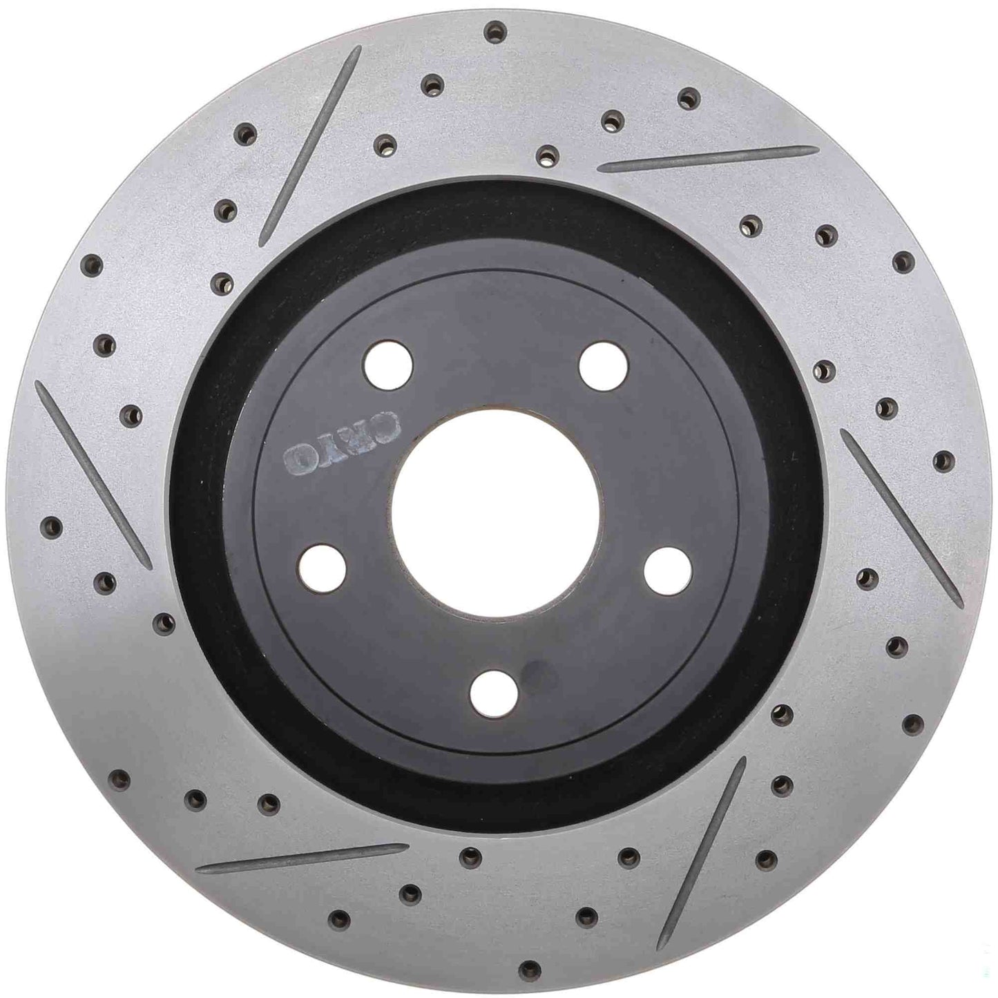 StopTech 06-10 Jeep Grand Cherokee SRT-8 Cryo Slotted & Drilled Front Right Rotor 127.58003CR