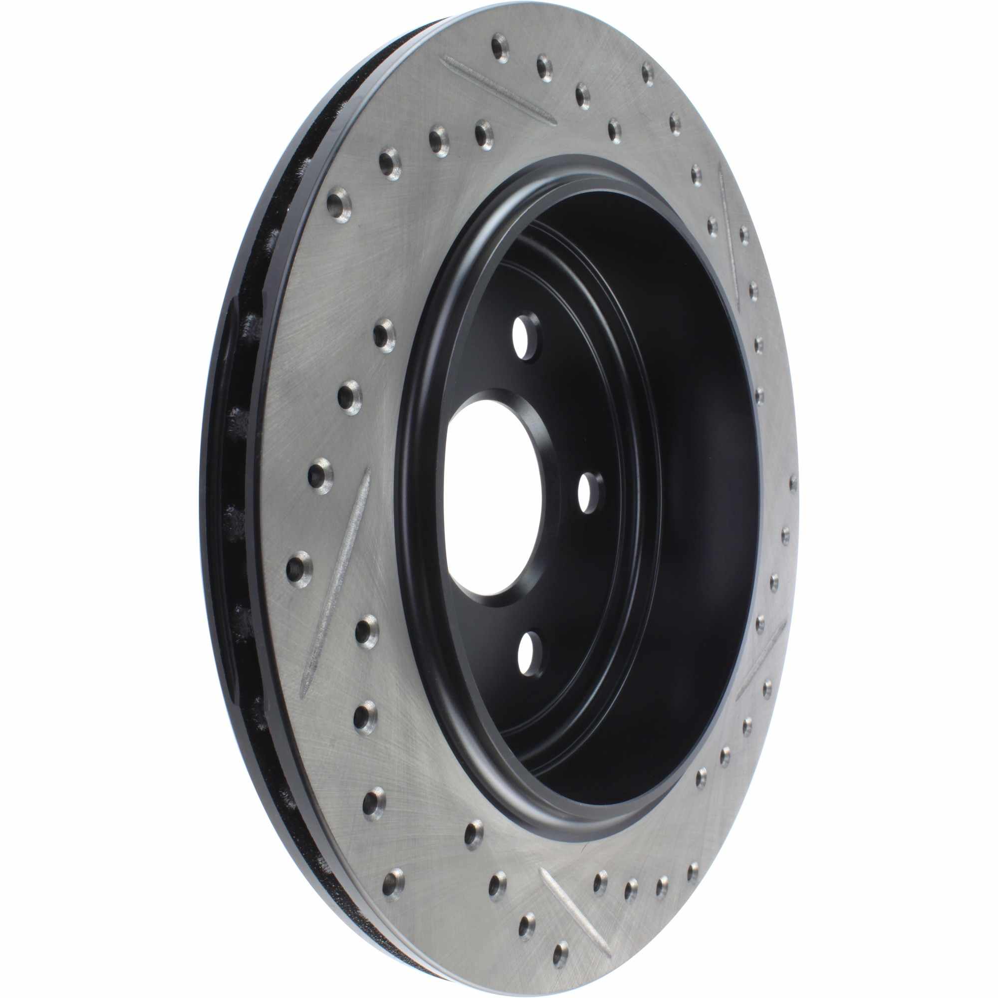 StopTech Sport Drilled/Slotted Brake Rotor; Rear Right