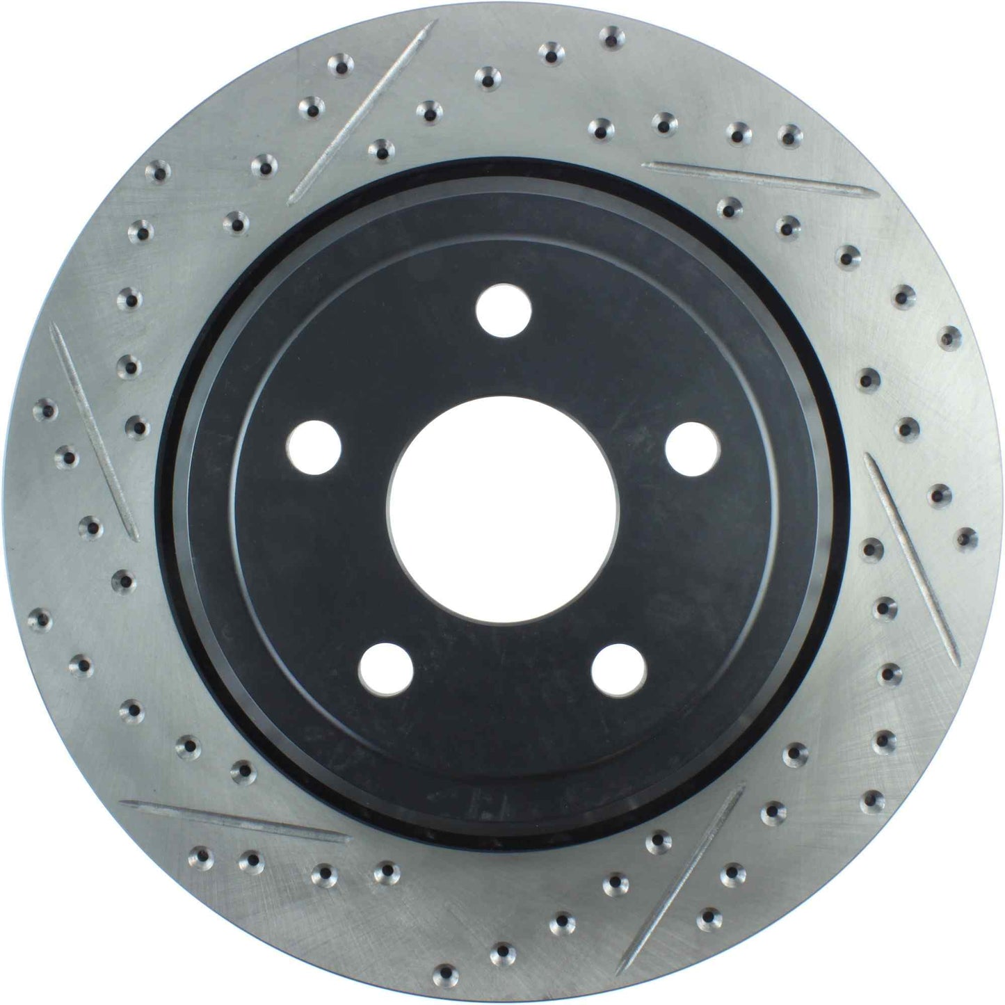 StopTech Sport Drilled/Slotted Brake Rotor; Rear Right