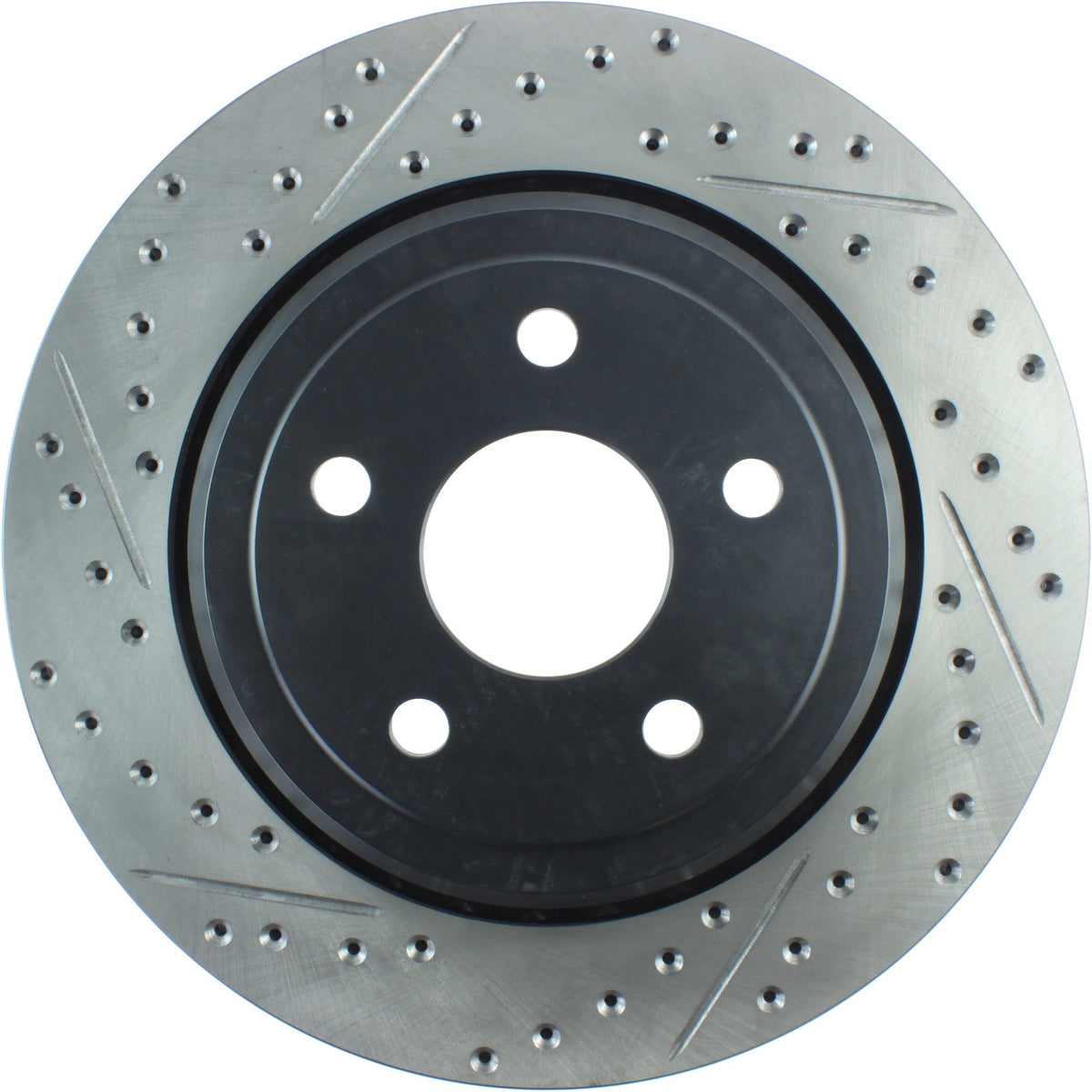 StopTech Sport Drilled/Slotted Brake Rotor; Rear Right