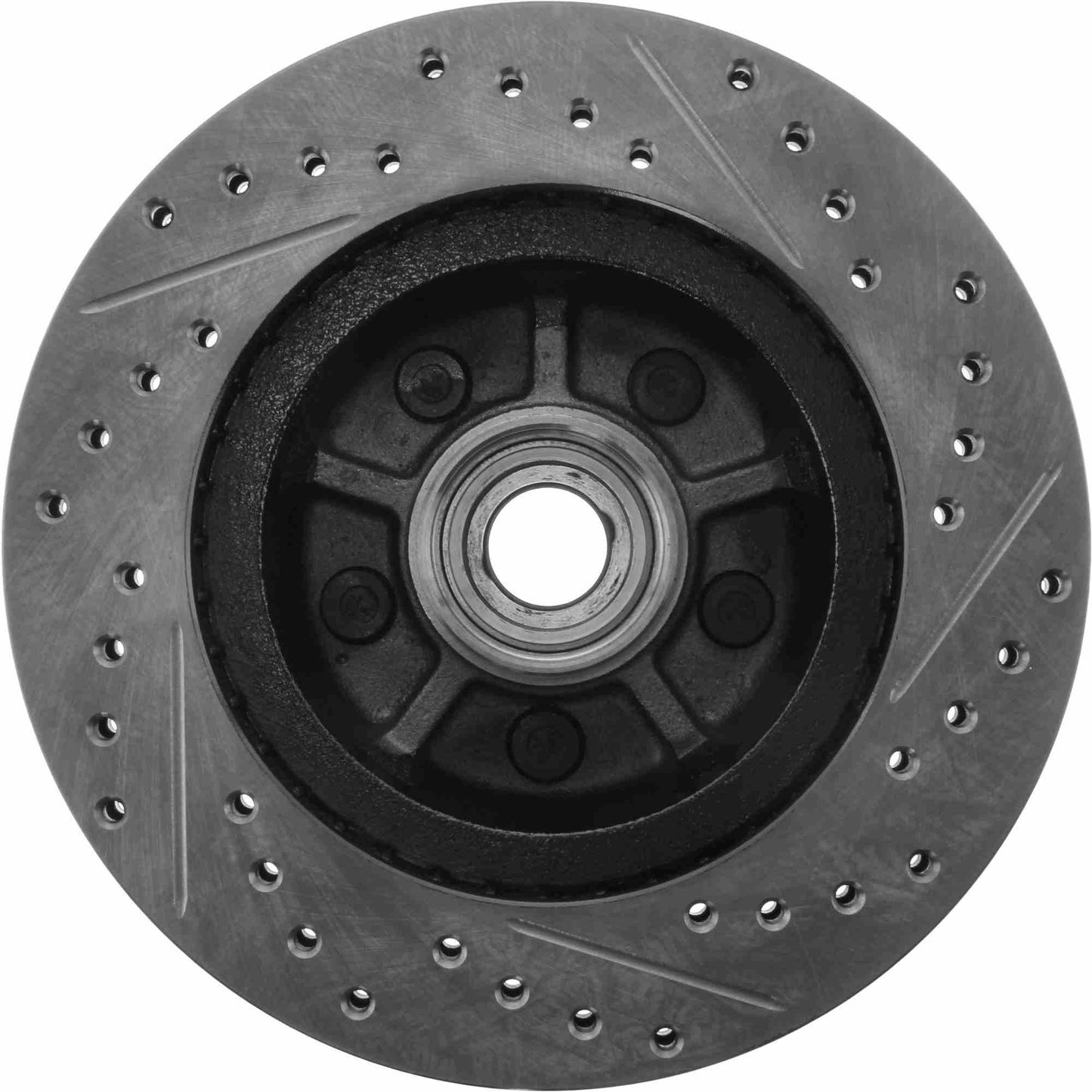 StopTech Slotted & Drilled Sport Brake Rotor 127.61000R