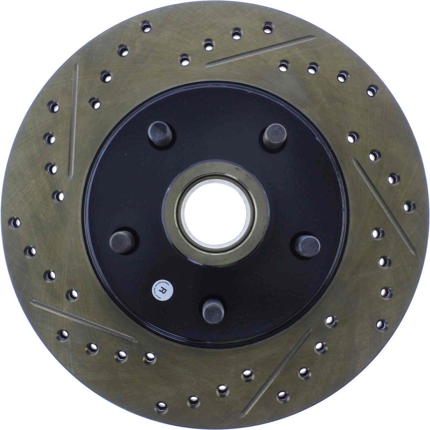 StopTech Slotted & Drilled Sport Brake Rotor 127.61000R