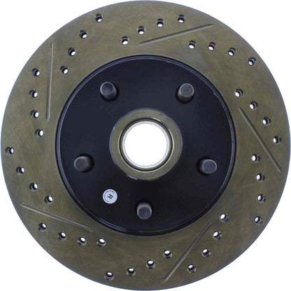 StopTech Slotted & Drilled Sport Brake Rotor 127.61000R