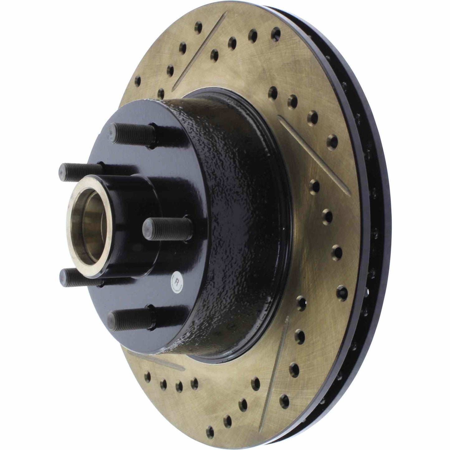 StopTech Slotted & Drilled Sport Brake Rotor 127.61000R