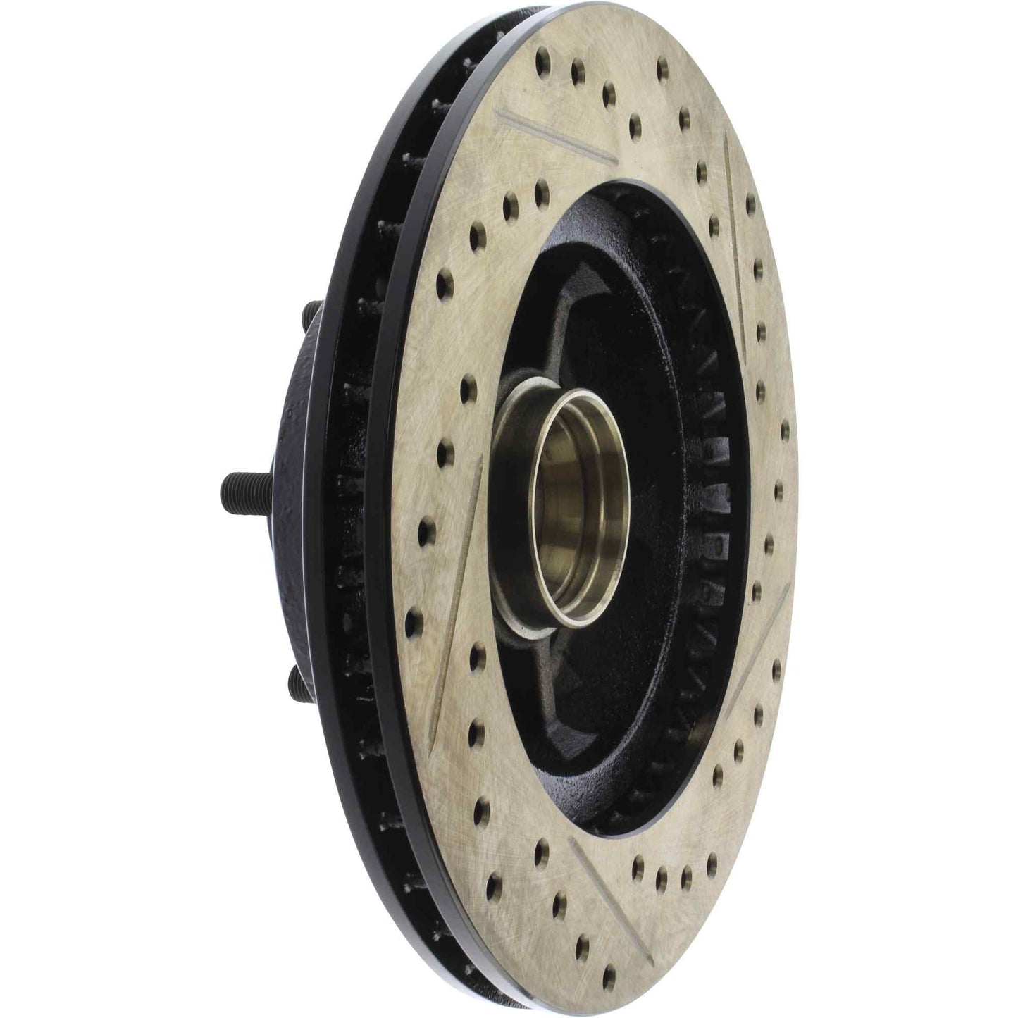 StopTech Slotted & Drilled Sport Brake Rotor 127.61000R