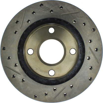StopTech Slotted & Drilled Sport Brake Rotor 127.61001L