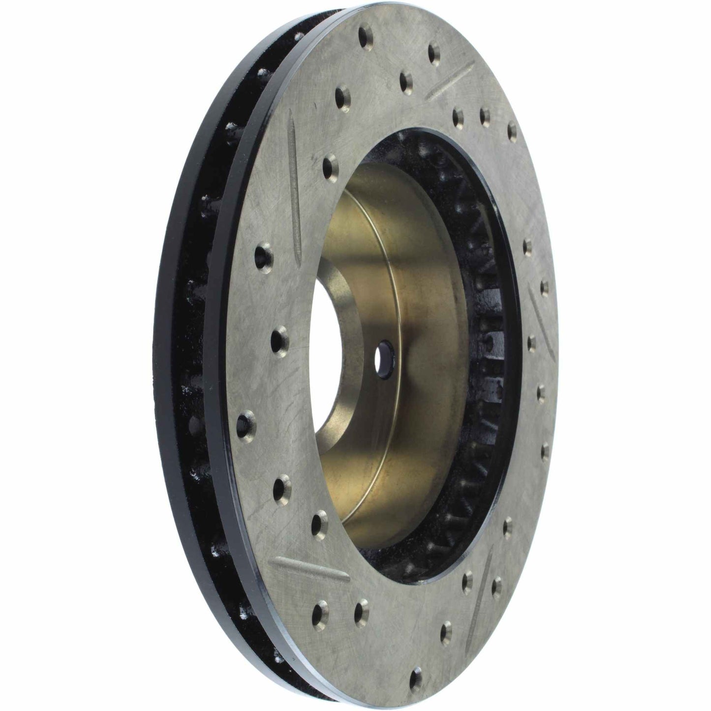 StopTech Slotted & Drilled Sport Brake Rotor 127.61001L