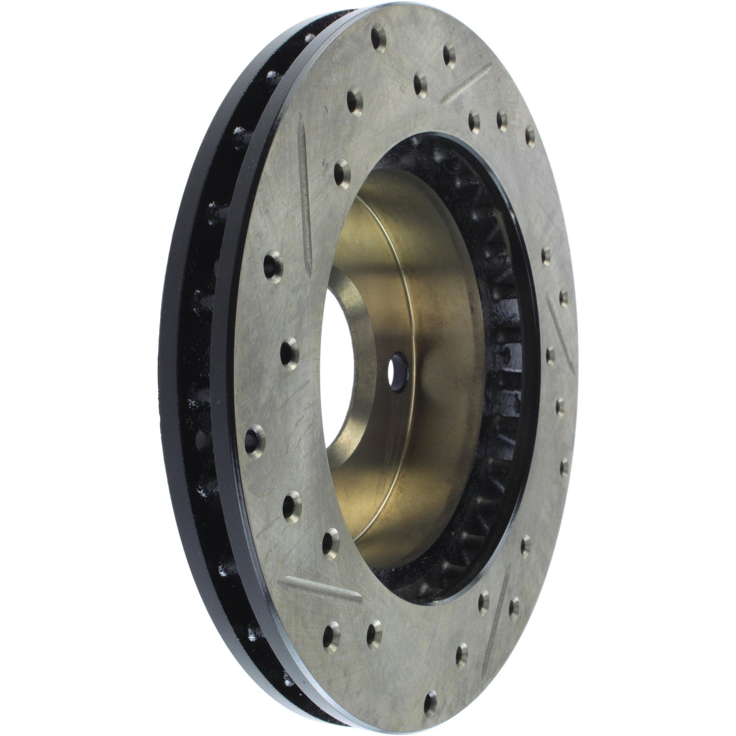 StopTech Slotted & Drilled Sport Brake Rotor 127.61001L