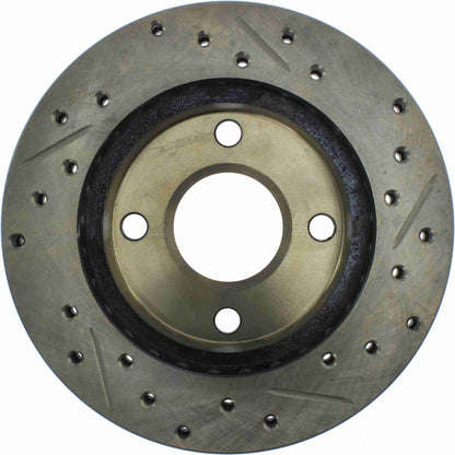 StopTech Slotted & Drilled Sport Brake Rotor 127.61001R