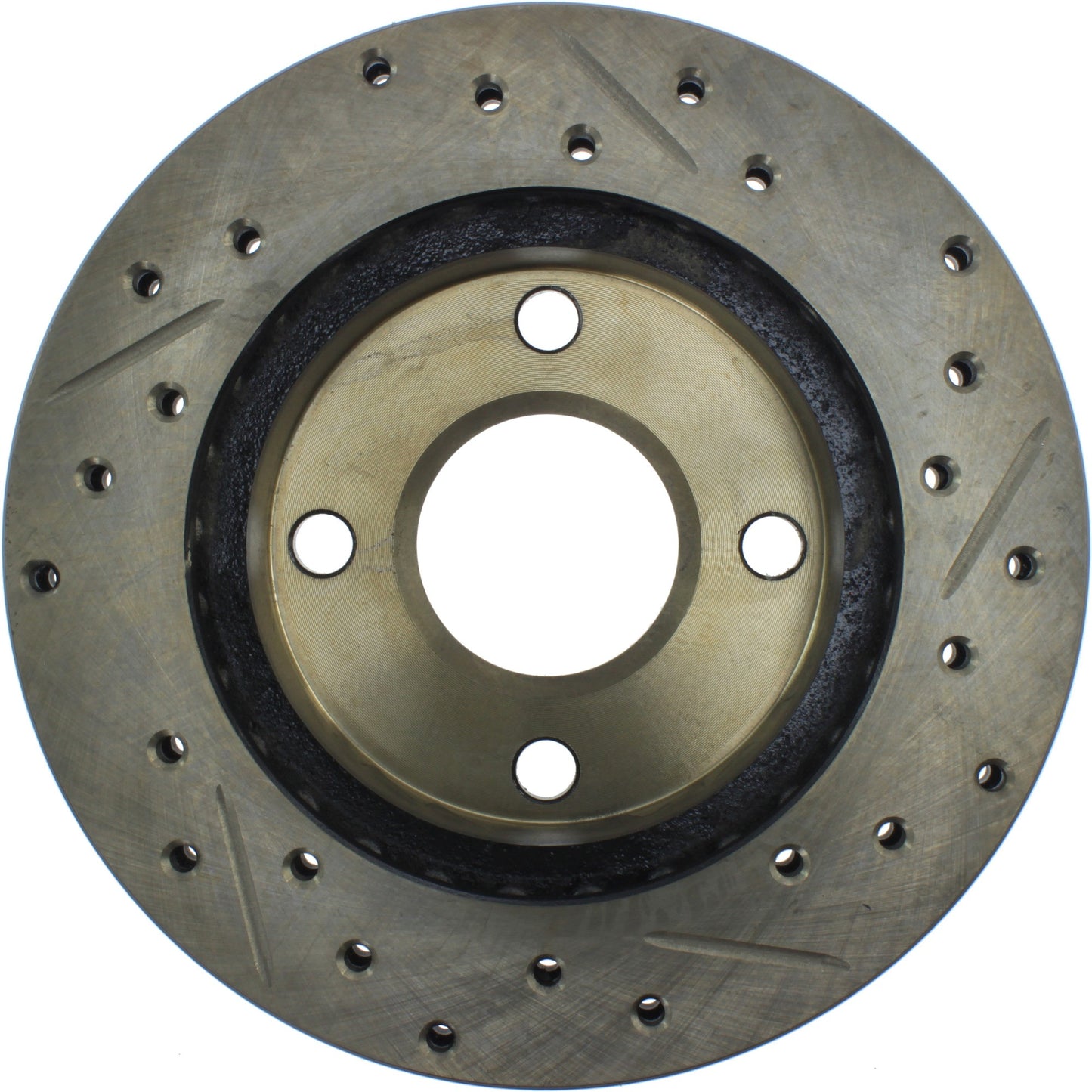 StopTech Slotted & Drilled Sport Brake Rotor 127.61001R