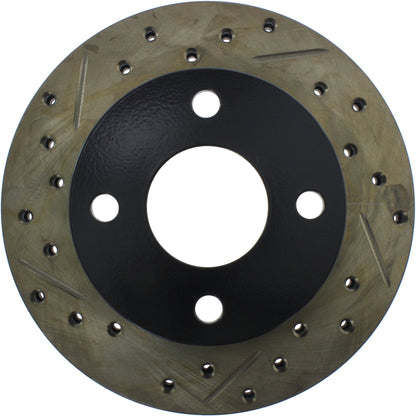 StopTech Slotted & Drilled Sport Brake Rotor 127.61001R