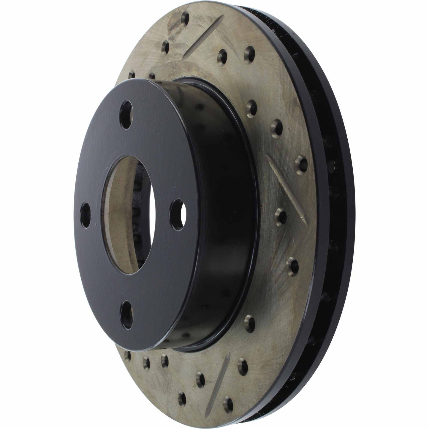 StopTech Slotted & Drilled Sport Brake Rotor 127.61001R