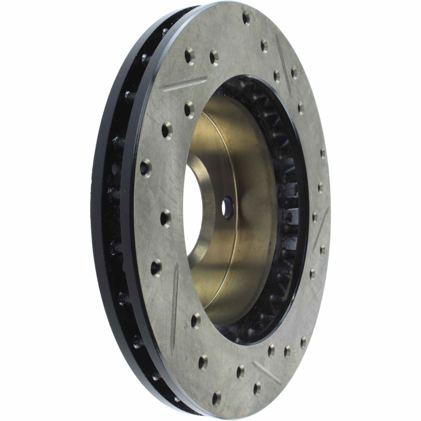 StopTech Slotted & Drilled Sport Brake Rotor 127.61001R