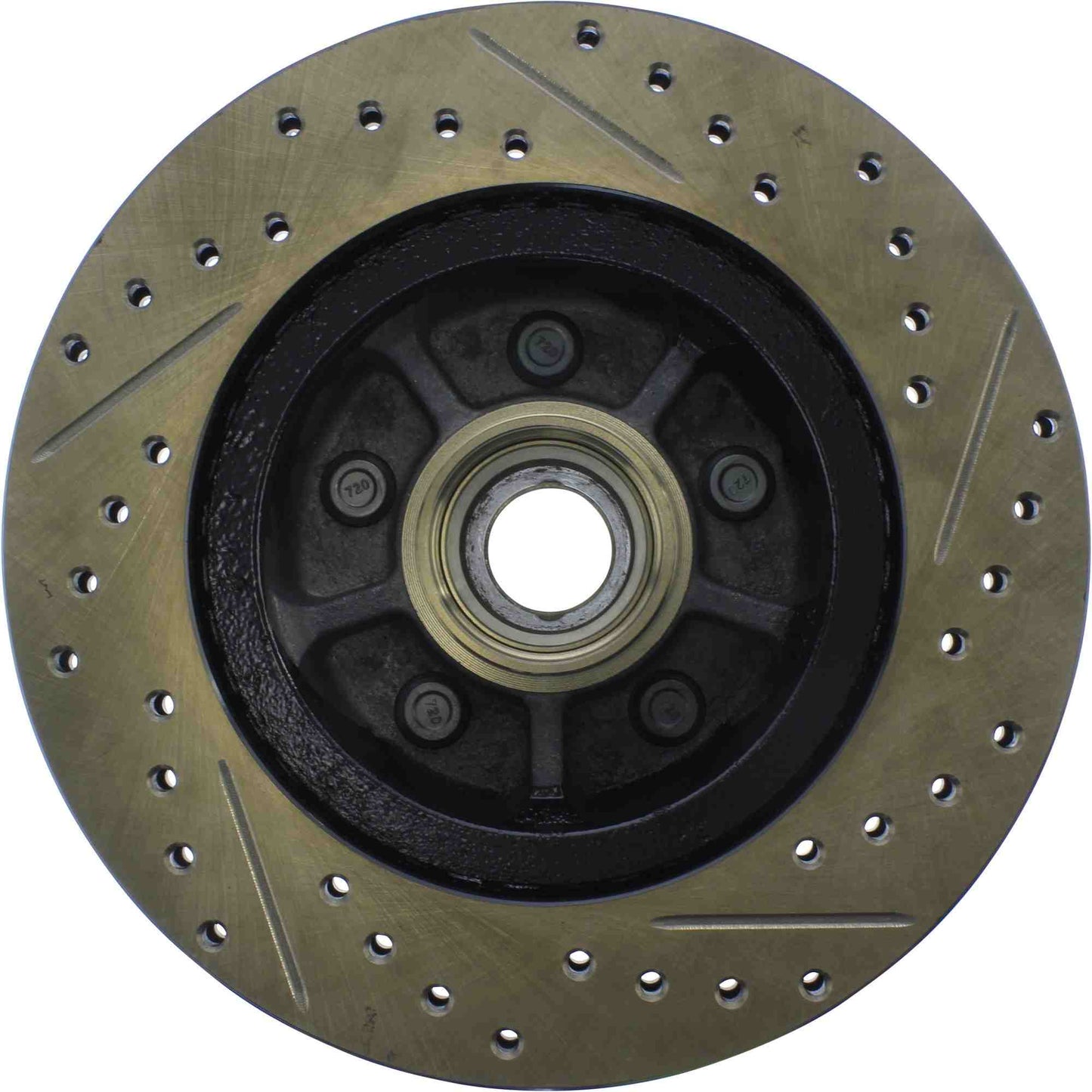 StopTech Slotted & Drilled Sport Brake Rotor 127.61002R