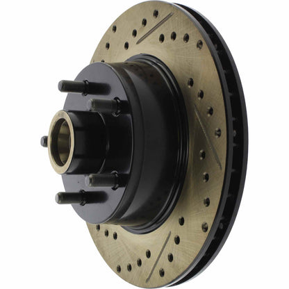 StopTech Slotted & Drilled Sport Brake Rotor 127.61002R