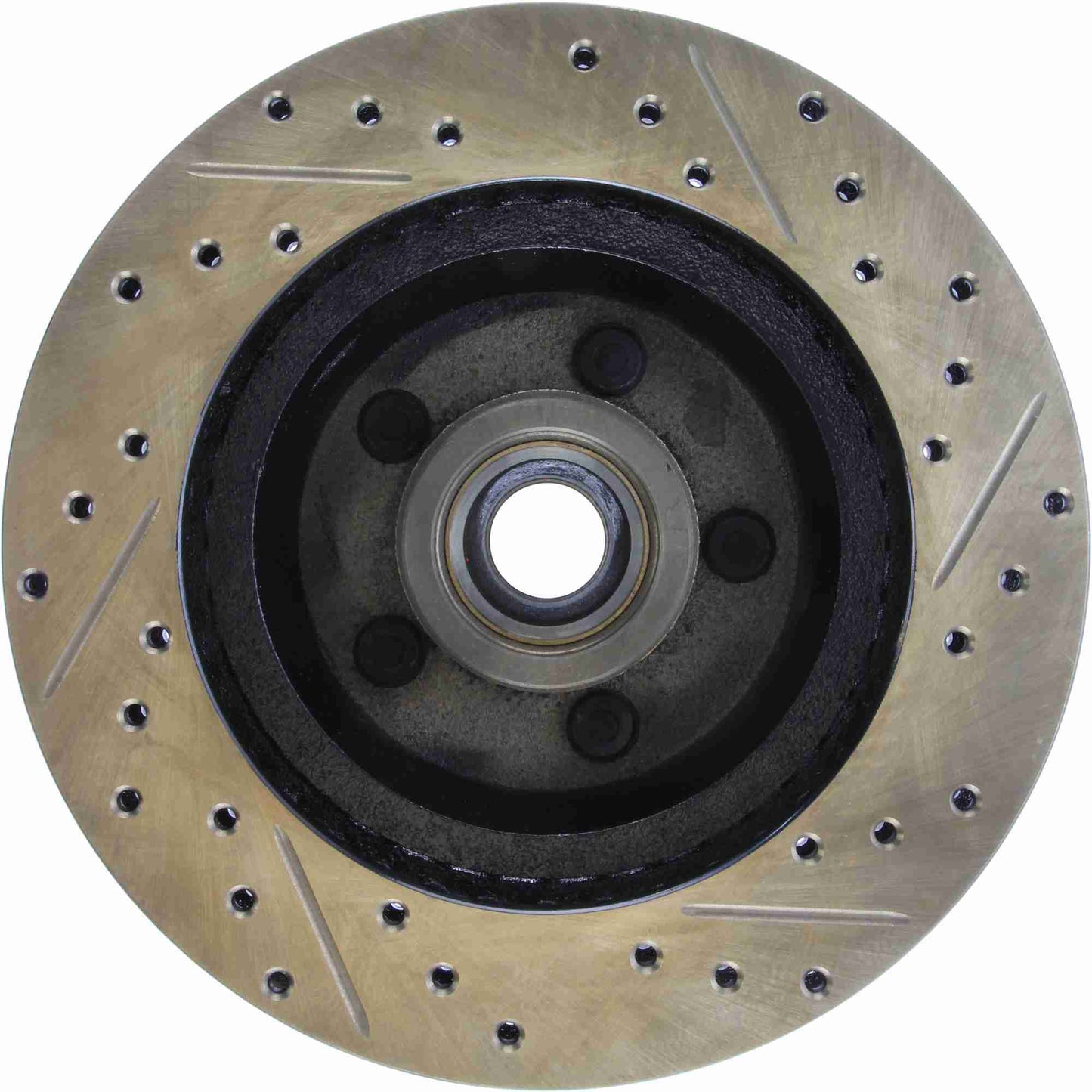 StopTech Slotted & Drilled Sport Brake Rotor 127.61003R