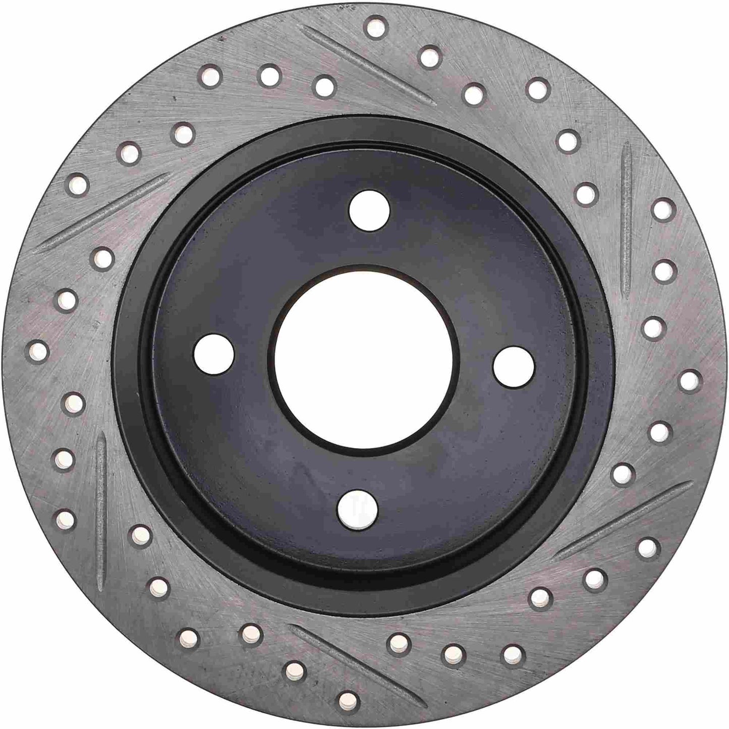 StopTech Sport Cryo Drilled/Slotted Brake Rotor; Rear Right